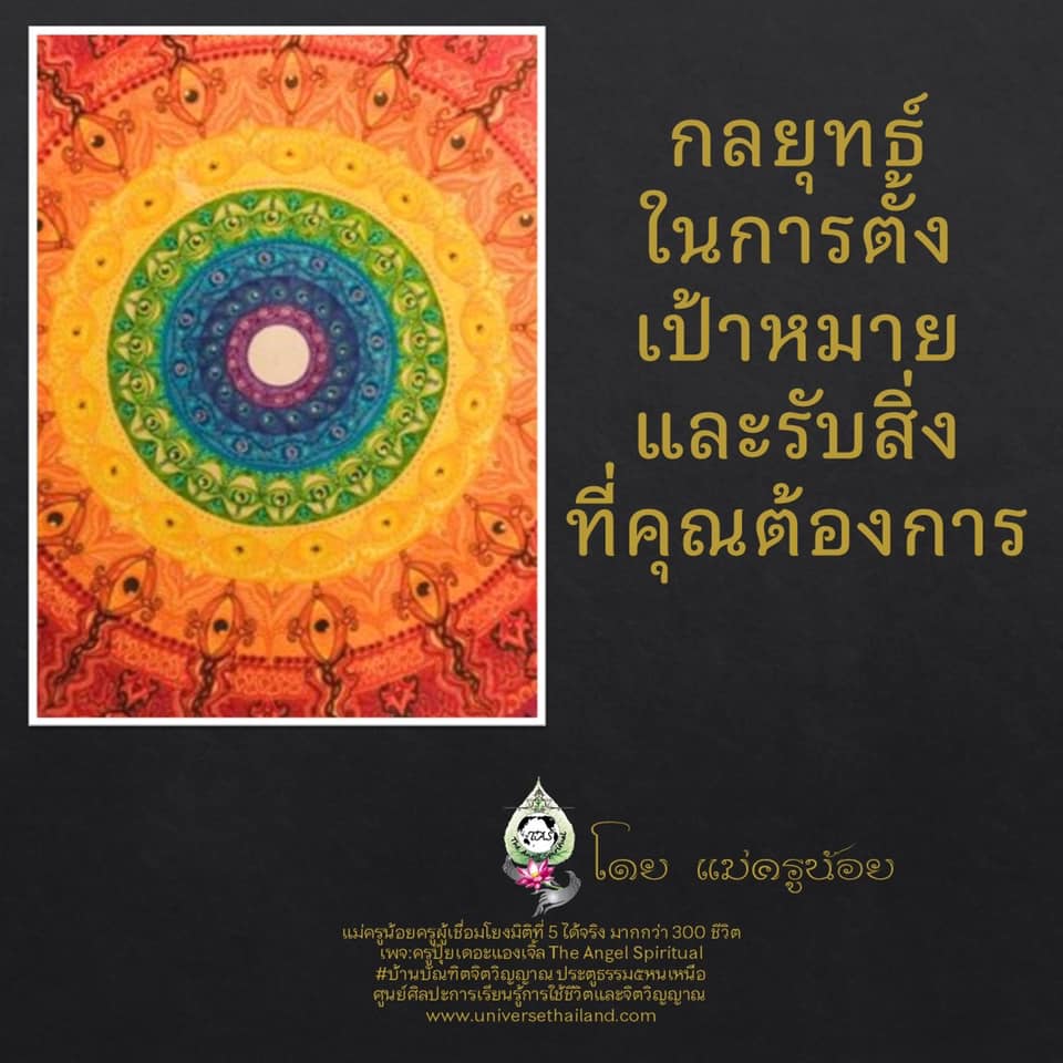 ความตั้งใจเป็นสิ่ง สำคัญหากคุณต้องการทำให้ ความฝันของคุณเป็นจริง