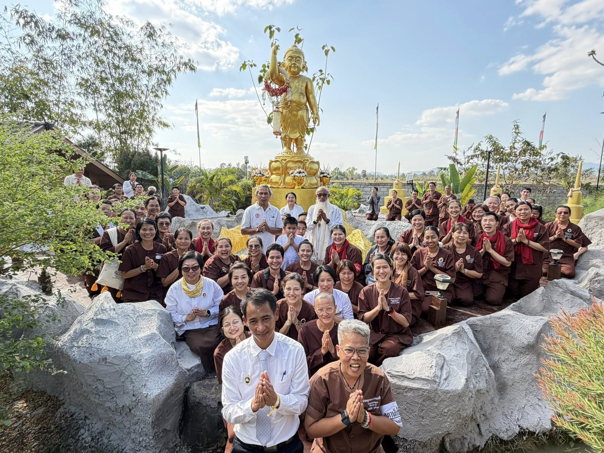 พิธีอัญเชิญพุทธลักษณะพระพุทธเจ้าปางประสูติ และครบรอบวันมุทิตาจิตคล้ายวันเกิด ๔๕ ปีของท่านแม่ครูน้อย