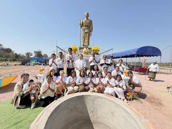 ท่านแม่ครูน้อยเมตตาจิตดำริสร้างอัตลักษณ์องค์ครูบาเจ้าศรีวิชัย ความสูง 2 เมตร 65 เซนต์